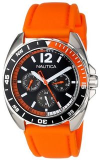 Nautica Unisex N09908G Sport Ring Multifunction Orange Box Set