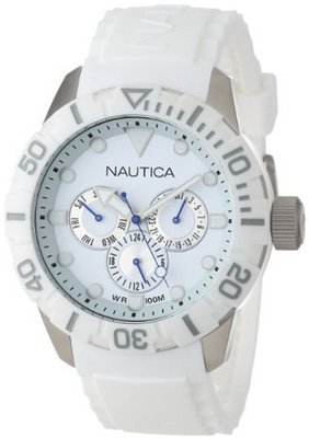 Nautica Unisex N13639G NSR 101 Multi- South Beach Classic Analog with Enamel Bezel