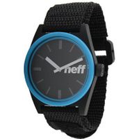 Neff Daily Velcro Designer - Black/Cyan / One Size Fits All