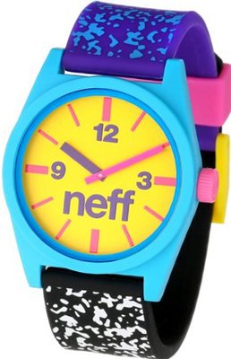 Neff NF0201-multi spreckle Custom Designed Neff and PU Strap multi spreckle