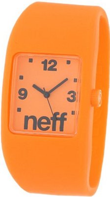 Neff NF0205-s/m orange Interchangeable Face Silicon Stretch Band
