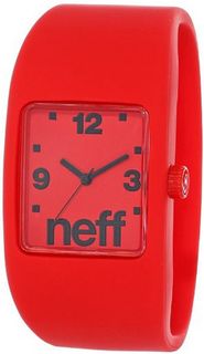 Neff NF0205-s/m red Interchangeable Face Silicon Stretch Band