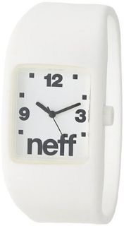 Neff NF0205-s/m white Interchangeable Face Silicon Stretch Band