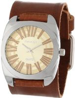 Nemesis BHST098Y Brown Collection Retro Roman Leather Band