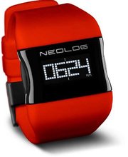 Neolog OS OLED Chilli Red Digital for men 3 Indication options
