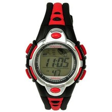 Fashion Flash Lights 50m Waterproof Chronograph Digital Sports (Red)