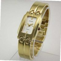 NICOLET Gold-Tone Bangle Bracelet . Model: NC-2014W