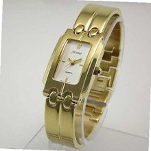 NICOLET Gold-Tone Bangle Bracelet . Model: NC-2014W