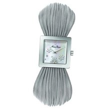 Nina Ricci N019 N01912361 mm Diamonds Silver Steel Bracelet & Case Synthetic Sapphire