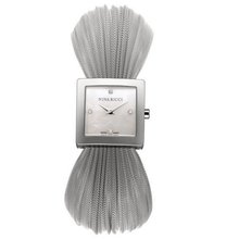 Nina Ricci N019 N01912761 mm Diamonds Silver Steel Bracelet & Case Mineral