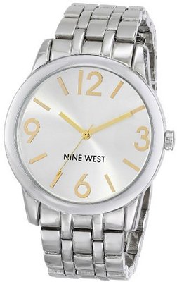 Nine West NW/1579SVTT Two-Tone Bracelet