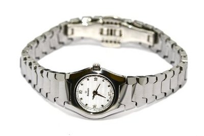 uNivada NIVADA SWISS WATCH TUNGSTEN ROUND HIGH QUALITY WHITE DIAMOND DIAL 
