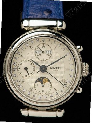 Nivrel Chronographs Moon Phase 1942