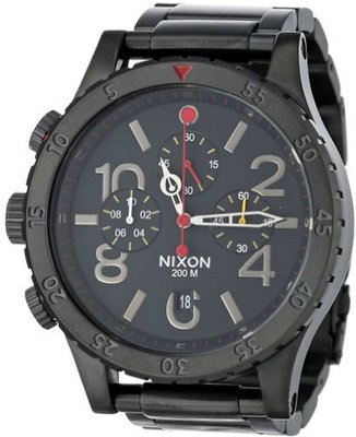 Nixon 48-20 Chrono - ( All Black/Multi )