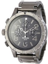 Nixon 48-20 Chrono One Size Gunmetal