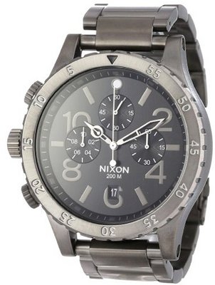 Nixon 48-20 Chrono One Size Gunmetal