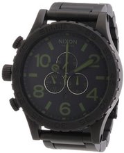 Nixon 51-30 Chrono Black / Surplus Ion-plated A0831042