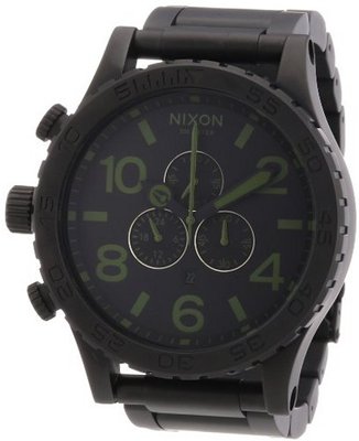 Nixon 51-30 Chrono Black / Surplus Ion-plated A0831042