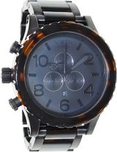 Nixon 51-30 Chrono - ( Matte Black/Dark Tortoise )
