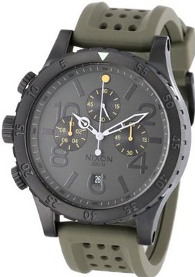 Nixon - Analog 48-20 Chrono P , Color: Surplus / Black