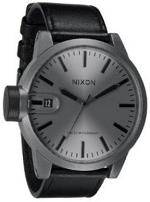 NIXON NXA1271062 Matte Gunmetal Ion-Plated Case