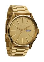 Nixon Sentry All Gold Gold Dial Gold-tone Stainless Steel A356502