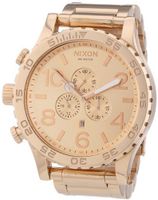 uNIXON Nixon 51-30 Chrono A083897 Rose-Gold Stainless-Steel Quartz with Rose-Gold Dial 