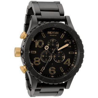 uNIXON Nixon Unisex A0831041 51-30 Chronograph Matte Black 