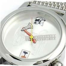 Nomea Paris Theme with Custom Dial and Hands for - "Fire Fighter"