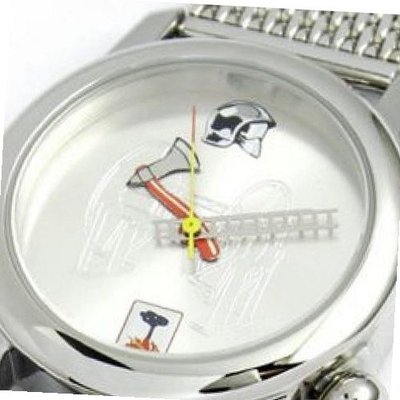 Nomea Paris Theme with Custom Dial and Hands for - "Fire Fighter"