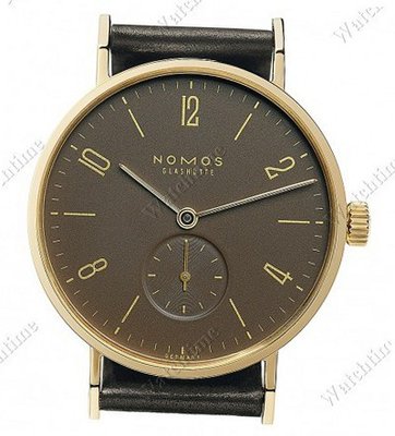 Nomos Glashütte Tangente Tangente Gold Mocca
