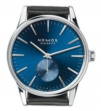 Nomos Glashütte Zürich Zürich golden blue