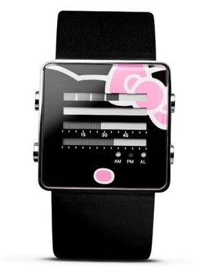 Nooka Hello Kitty Zen-H Black