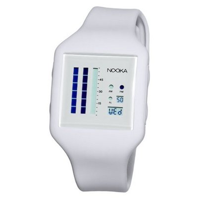 Nooka Unisex ZUB-ZENV-WT-20 Zub ZenV White Polyurethane