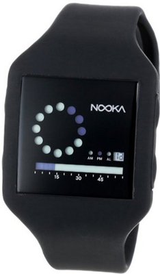 Nooka Unisex ZUB-ZIRC-BK-20 Zub Zirc Black Polyurethane