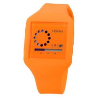 Nooka Unisex ZUB-ZIRC-NO-20 Zub Zirc Neon Orange Polyurethane