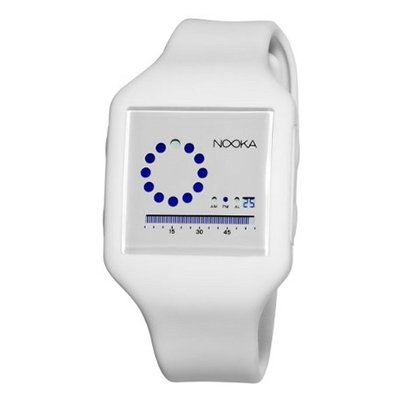 Nooka Unisex ZUB-ZIRC-WT-20 Zub Zirc White Polyurethane