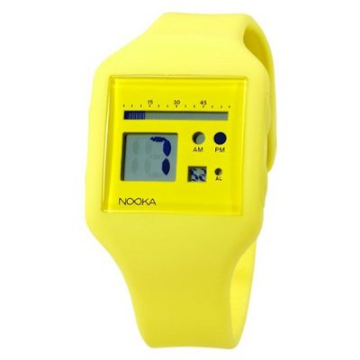 Nooka Unisex ZUB-ZOO-EL-20 Zub Zoo Electric Yellow Polyurethane