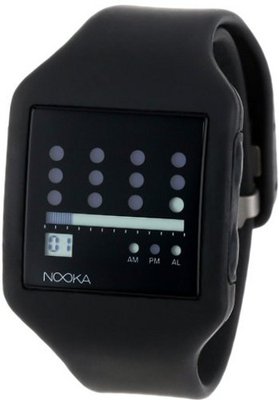 Nooka Unisex ZUB-ZOT-BK-20 Zub Zot Black Polyurethane