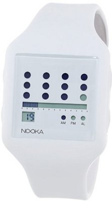 Nooka Unisex ZUB-ZOT-WT-20 Zub Zot White Polyurethane