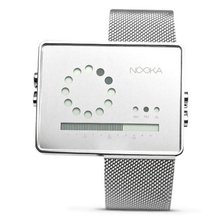 Nooka Zirc Unisex Stainless Digital - Mesh Bracelet - ZIRCMR