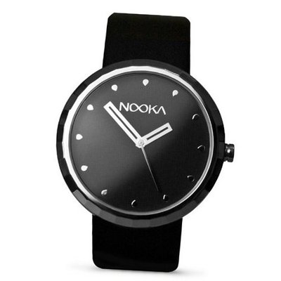uNOOKA Nooka 360 Silver Adult Luxury es - Black - 21mm 