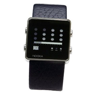 uNOOKA Nooka Unisex Zot V Series Black Leather ZOTBK 