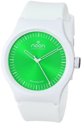 Noon Copenhagen Unisex 105-003S2 Green Dial White