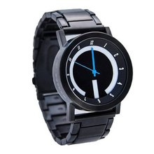 Novo the ABSOLUTE Black and Blue Big Face with Rotating Logo Hour dial