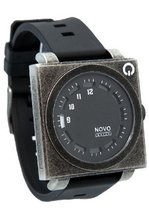 NOVO the UNKNOWN RAW and Black Square Case Black Strap
