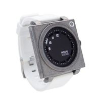 Novo the UNKNOWN RAW and White Square Face with White Poly Strap