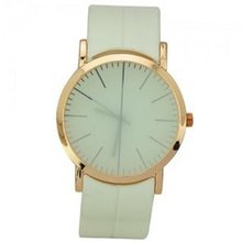 Fashionable Elegant Graceful Silicone band Quartz Movement Wrist