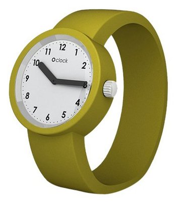 O clock OCNW11-M Numbers White Moss