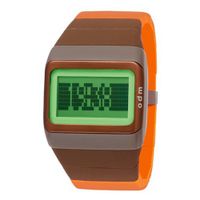 o.d.m. Unisex SDD99B-12 Link Series Gray and Orange with Green screen Programmable Digital